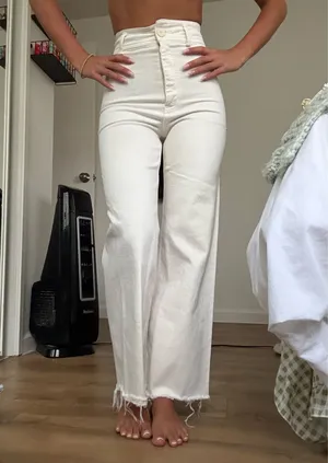 White jeans thumbnail 1