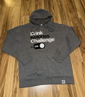 Pruvit Sz M Medium Unisex Sweatshirt Hoodie Drink Ketones‎ Challenge thumbnail 1