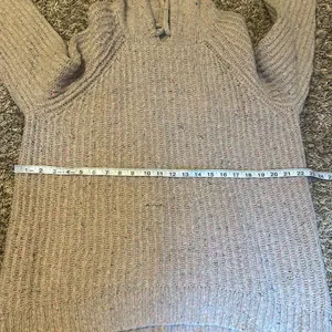 Aerie Hooded Knit Sweater Small Wool thumbnail 7