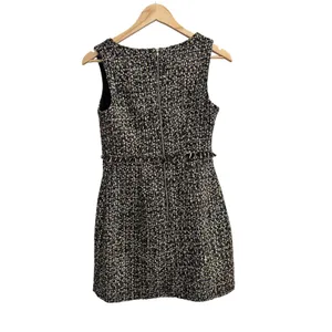 City‎ Studio Juniors Gray Tweed Pocket Sleeveless Mini Dress Size 3/4 Graduation thumbnail 2