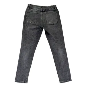 FRAME‎ Le One Skinny Jeans Hughes Washed Black High Rise Stretch LOSKC631 Size 2 thumbnail 2