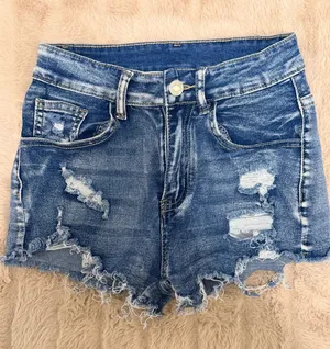 SHEIN Jean shirts Blue Size XXS thumbnail 1