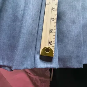 Countrywise Macshore Classics vintage Midcentury dress in chambray blue. Size 11 thumbnail 6