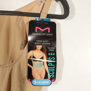NWT Maidenform Open Bust Body Shaper #FL2656 Size XL thumbnail 8