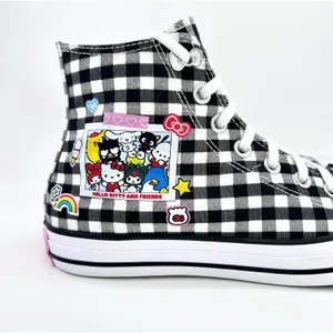 Converse x Hello Kitty Friends Chuck Taylor Star M8 W10 Picnic High Top A17697C thumbnail 10
