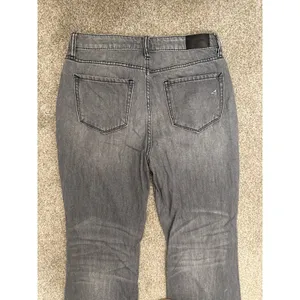 Hidden Happi Flare Jeans Women's 27 Gray High Rise Distressed 100% Cotton thumbnail 8