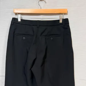 Uniqlo Womens Black Smart Ankle Dress Pants Trousers‎ 221-456118 Size L 28x28 thumbnail 4