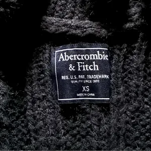 Abercrombie & Fitch Black Open Cardigan Size XS Fuzzy Cozy thumbnail 5