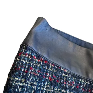 Abercrombie & Fitch Super Short Mini Skirt Wool Plaid Retro Size 10/30 Women's thumbnail 6
