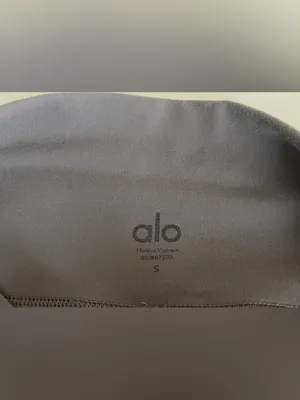 NEW Alo Yoga Moto Cargo Leggings - Dust Lavender/Slate Grey - Sz S (NWOT) thumbnail 6