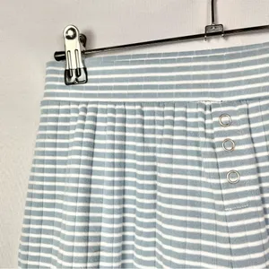 Aerie Blue & White Stripe Soft Pajama Shorts‎ XS thumbnail 4