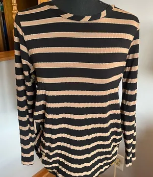 Soft Surroundings‎ Striped top size M thumbnail 1