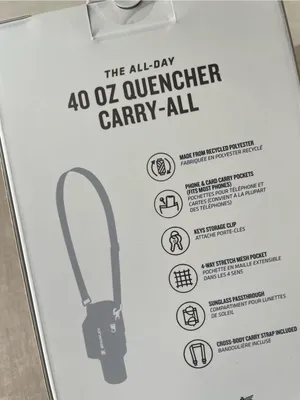 Stanley The All Day 40 OZ Quencher Carry-All Waterbottle Crossbody Bag thumbnail 7