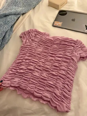 Anthropologie Top purple!  thumbnail 4