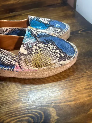 Kurt Geiger snakeskin print espadrilles size 10 thumbnail 3