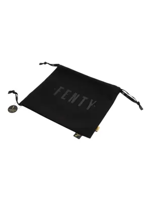 new Fenty Puma ✰ Drawstring Embroidered Black Velvet Logo Dustbag ✰ Rihanna RiRi thumbnail 13