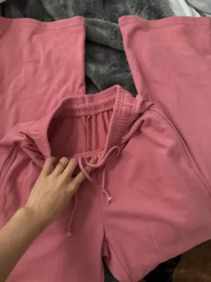 Pink wide leg sweatpants Size XS thumbnail 2