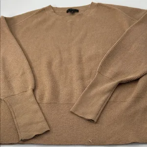 J. Crew Tan Ribbed Knit Sweater thumbnail 2