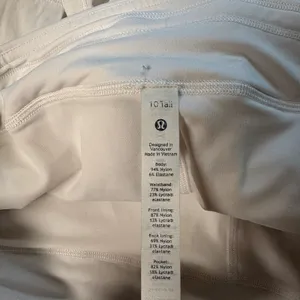 Lululemon Pace Rival Skirt Tall Womens 10 White Pleated Tennis Skort Activewear thumbnail 7