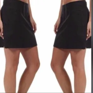 Patagonia‎ Skort Women Black Active Hiking Golf Skirt 8 thumbnail 2