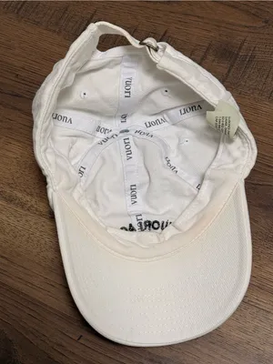 Vuori Actv Club Adjustable Hat Baseball Cap White with Black‎ thumbnail 3