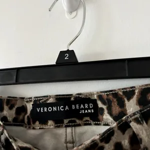 Veronica Beard Mid Rise Leopard Skinny Jean Size 28/6 thumbnail 4