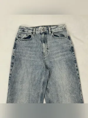 PacSun 90s Boyfriend Light Blue Wash Baggy Straight Leg Denim Jeans Women 26x32 thumbnail 2