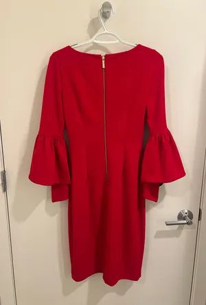 Calvin Klein Red Dress thumbnail 2