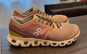 On cloud X brown running shoes for women 8.5 thumbnail 1