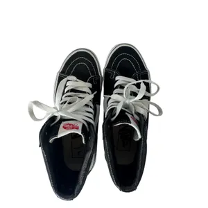 Vans Sk8-Hi High Top Sneakers Black White Mens 4.5 Womens 6.0 Skate Shoes‎ thumbnail 5