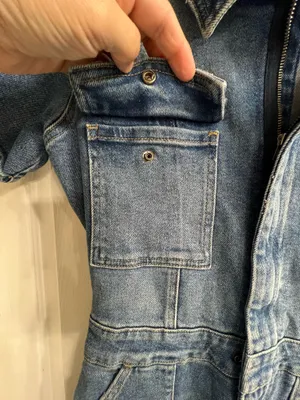 Good American Women's Blue Denim Jumpsuit thumbnail 3