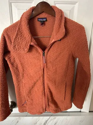 Patagonia Jacket Womens Size extra Small Diamond Capra Fleece Full Zip Outdoor thumbnail 1
