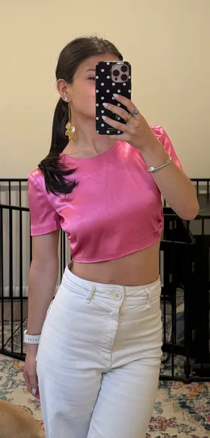ZARA Open Back Top thumbnail 1