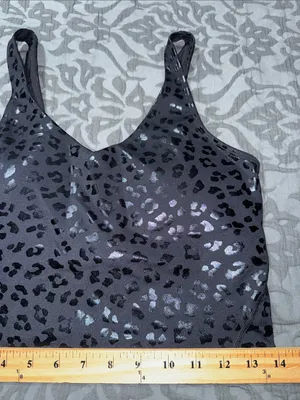 The Gym People Womens' medium Sports Bra Longline Wirefree Padded Medium Support thumbnail 4