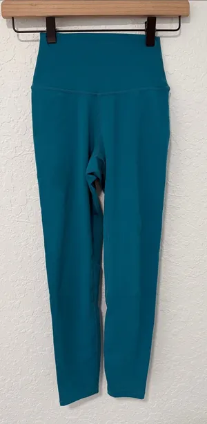 P’tula Teal High-Waist Danielle Luxe Leggings Size XS thumbnail 1
