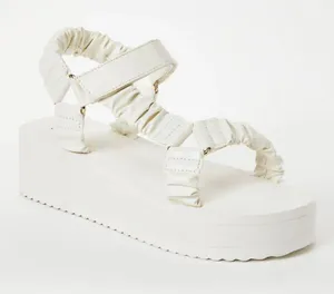 Shoedazzle White Platform Sandal thumbnail 1