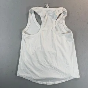 Lululemon Love Tank Top White Pima Cotton Racerback Size 4 thumbnail 6