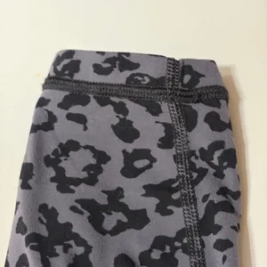 Athleta Elation Ultra High Rise XXS Grey Black Leopard Animal Print Legging thumbnail 8