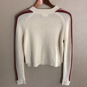 Altar’d State Over The Rainbow Crop Sweater Size Small Oversized thumbnail 6