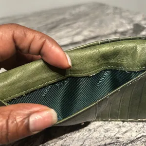 Green Women's Danielamoda wallet genuine Leather Vera Pelle thumbnail 10