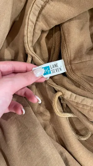 Lane Seven Sweatshirt Tan Size XL thumbnail 2