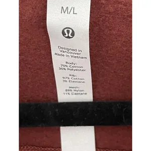 Lululemon Scuba Oversized 1/2 Half-Zip Hoodie - Date‎ Brown / M/L thumbnail 7