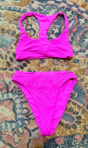 Beach Riot Bikini Set Pink thumbnail 1