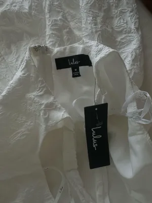 White Dress Lulus thumbnail 7