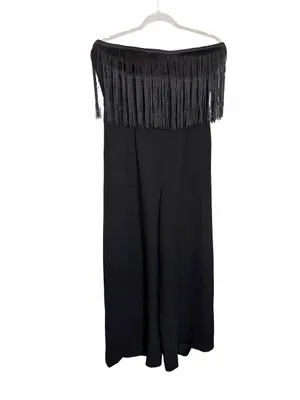 🖤 Jessica Simpson 10th Anniversary‎ Lizbeth Strapless Jumpsuit Medium 🖤 thumbnail 2