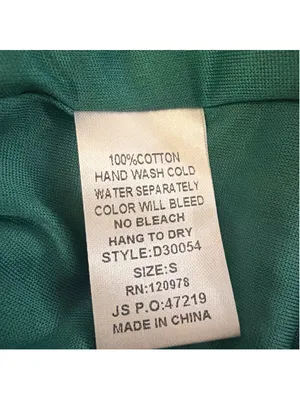 Entro Women's Garden Mini DressDress in Green Size S thumbnail 7