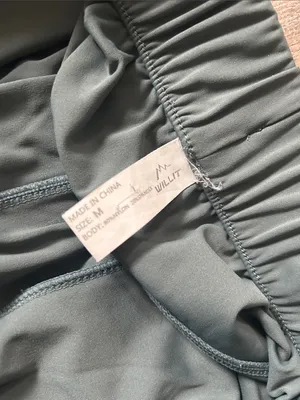 Women's Athletic Drawstring Shorts in Forest Green Size M thumbnail 2