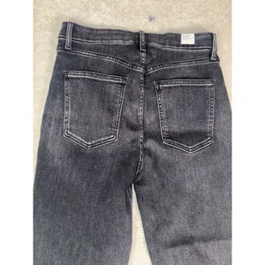 Frank & Eileen Jeans Women 29 Derry High Rise Made in USA Gray Wash Raw Hem EUC thumbnail 10