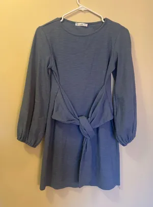 Blue Mini Dress Size Small | Casual Summer Dress | Lightweight Everyday Women’s thumbnail 1
