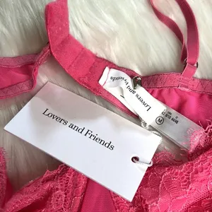 Lovers + Friends Ariella Bodysuit in Rose thumbnail 4